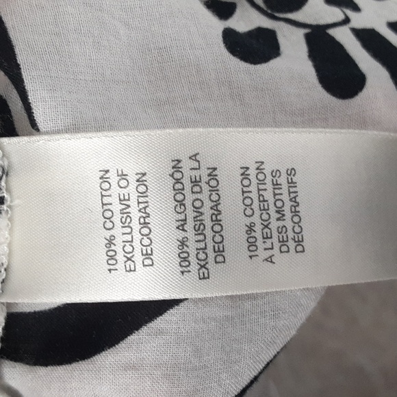 Chico's Wavy-Stripe Popover Tunic Top - Picture 9 of 10